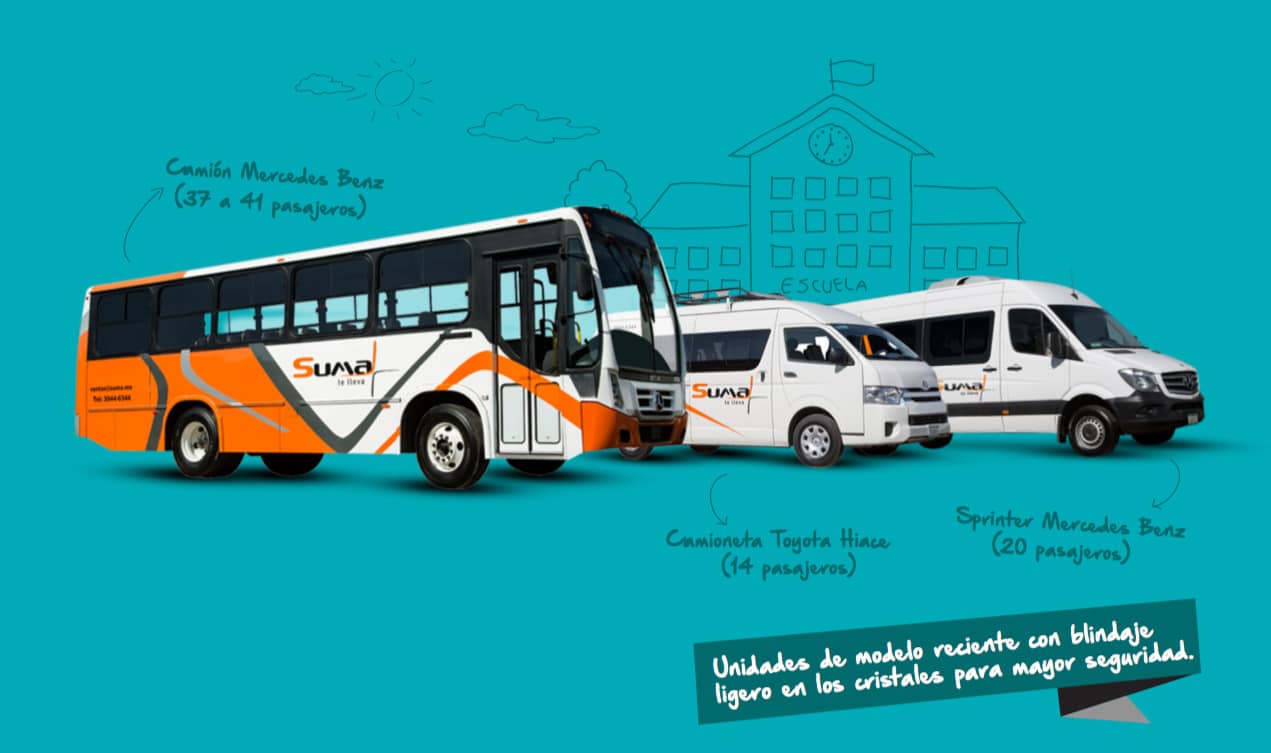 Servicio de Transporte Escolar en Guadalajara